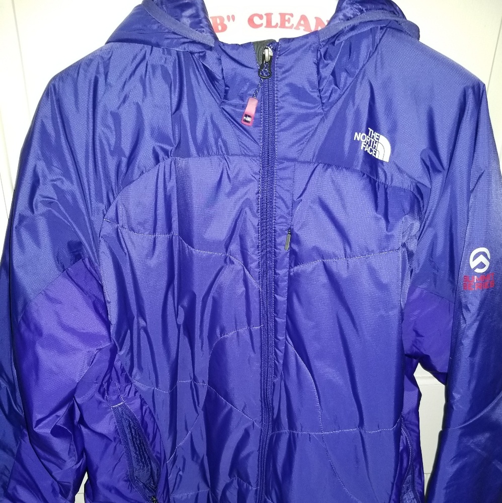 Northface thin puffu coat